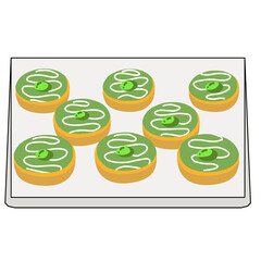 donuts vector Display isolated with transparant background	