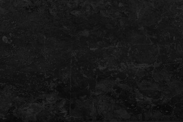 Naklejka premium Black Concrete and Slate Grunge Texture, Abstract Dark Moody Background