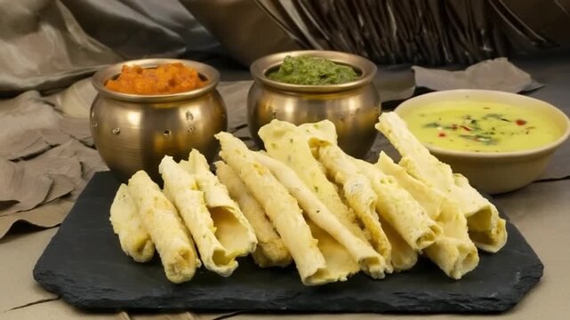 gujarati fafda snack indian recipe orbit video