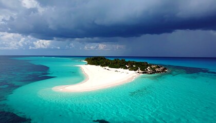 Tropical island paradise with turquoise water (2)