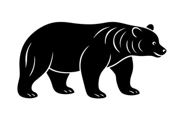 Vector illustration of a bear