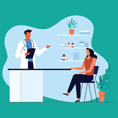 Doctor Patient Consultation Medical Advice and Healthcare