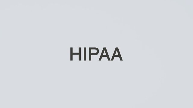 HIPAA concept word stethoscope illustrative illustration text hand diagnosed on white background for medical privacy awareness, patient care, and evaluation