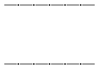 Elegant Black Text Frame on Transparent Background for Invitations, Certificates, and Presentations