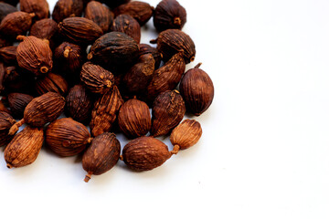 Dried Black Cardamom or Greater Cardamom
