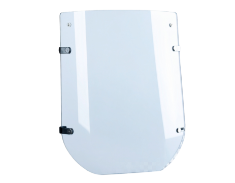 Riot Shield, Front View, isolated on transparent background. - Powered by Adobe
