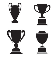 set of gold silver and bronze awards