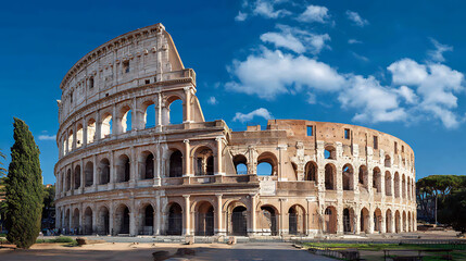 Fototapeta premium colosseum in rome italy