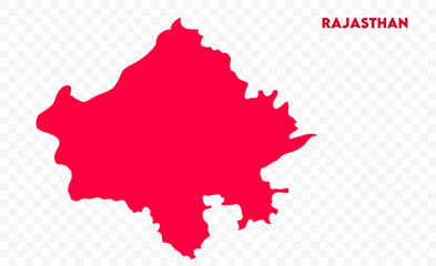 Rajasthan map drawing, Indian states, suitable for education, business, presentations, print, web use, and creative geographic projects. Indian union territory.