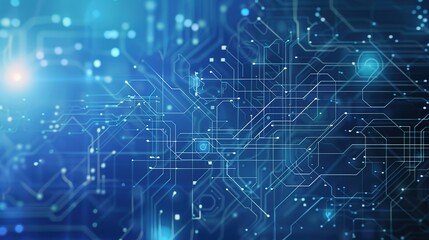 Exploring Dynamic Technology Lines and Vibrant Blue Technology Backgrounds for Modern Digital Design: Innovate Visual Concepts, Futuristic Interface Elements