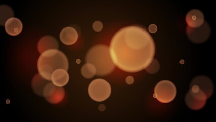 Abstract Blurred Bokeh Lights Background	