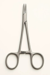 Needle holder isolated on white background