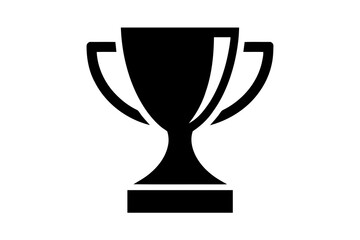 Professional Black Trophy Icon Design: Vector & PNG Assets for Awards