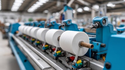 Optimizing parcel delivery efficiency closeup of roller conveyor system in a logistics warehouse environment