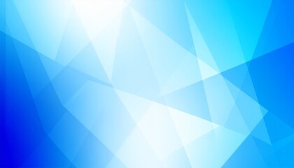 Obraz premium Blue Geometric Pattern with Light Reflection for Modern Background Design