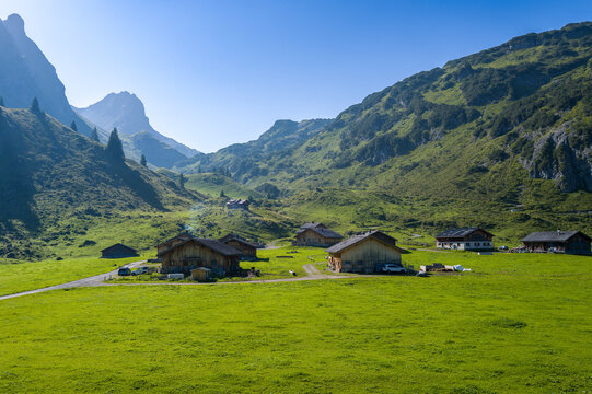 Laguz en Autriche dans les Alpes