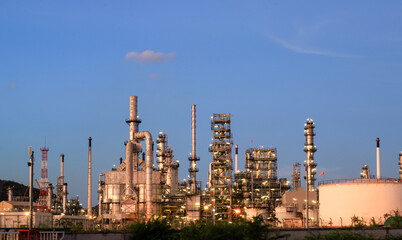 Oil and Gas Industrial zone,The equipment of oil refining,Close-up of industrial pipelines of an oil-refinery plant,Detail of oil pipeline with valves in large oil refinery.