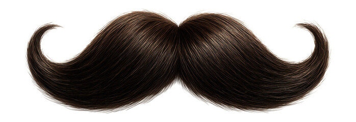 Artificial mustache .