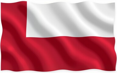 Obraz premium Oman National Day flag logo icon banner. High quality