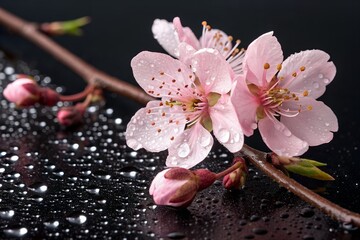 pink cherry blossom