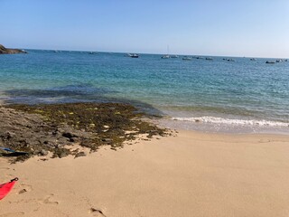 Inflatable Kayak Adventure off Saint-Malo – Sunlit Waters and Coastal Freedom on a Perfect June Day in 2025