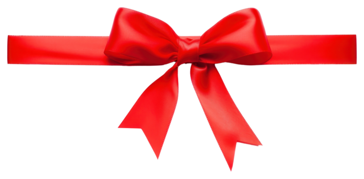 Glitttery ribbon celebration anniversary accessories.