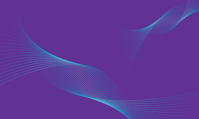 Abstract flowing line digital technology, smooth particle wave, big data techno design concept background wallpaper, vector eps