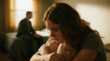 A Young Couple Struggling with a Difficult Relationship