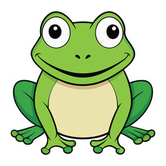 Whimsical Cat Illustration with Bold Colors A Vector Design Featuring a Playful Feline in a Modern Style for Creative Projects