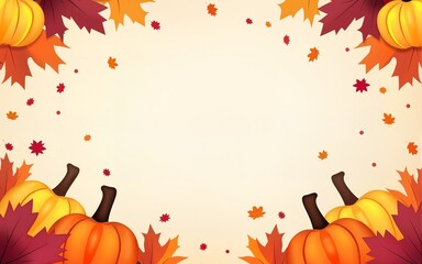 Trendy abstract Thanksgiving templates. Good for poster, card, invitation, flyer, cover, banner, placard, brochure and other graphic design. High quality