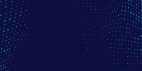 Design blue wavy halftone background. Dot pop art sport abstract modern vector illustration