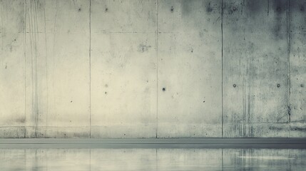Minimalist concrete texture with clean lines, illustrating modern architectural aesthetics.