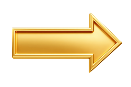 A gold arrow pointing to the right