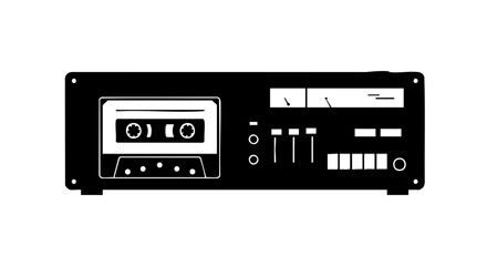 Fototapeta premium A vintage tape recorder.