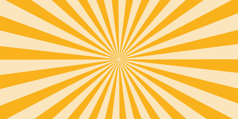 Abstract orange background with circles. Comic vector background.Eps 10