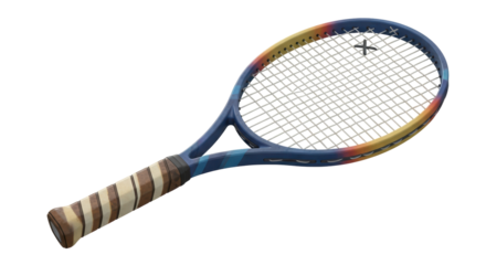 Isolated Tennis Racket