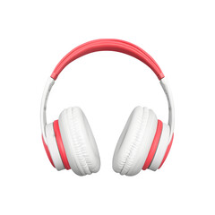 Naklejka premium Wired over-ear headphones with cushioned ear pads and adjustable headband