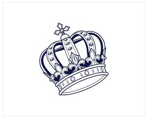 King Crown Vector Free SVG Download