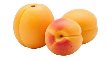 Isolated Apricots