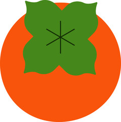  감 벡터 일러스트 