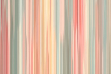 Obraz premium Pastel Vertical Stripes Background with Pink, Beige, and Green Hues