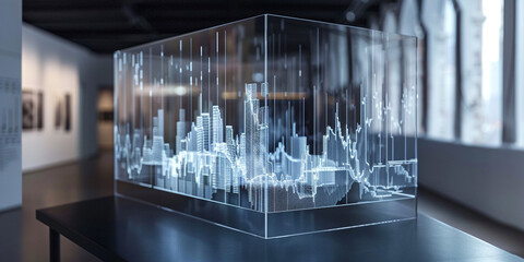 Sculptural Representation of Urban Data Flow