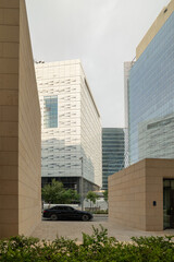 Modern Skyscrapers in KAFD, Riyadh.
