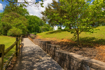 Historical Nancy Ward State Park, in Benton, Tennessee, USA