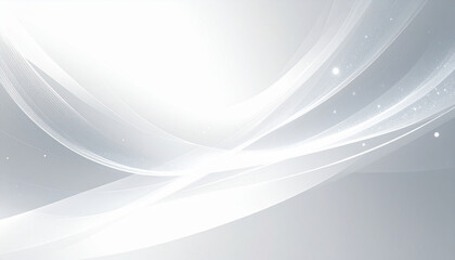 ウェーブ背景素材　シルバー