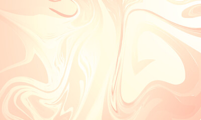 Fototapeta premium Abstract liquid marble background with soft peach and elegant cream gradient, perfect for modern minimalist design, wedding invitations, posters, product packaging, and premium branding projects