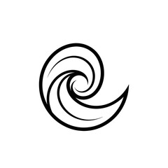 abstract swirl design