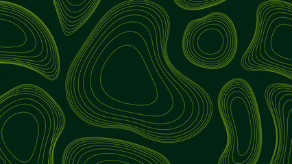 Topographic map. Geographic contour map background with elevation lines. Detailed terrain visualization concept.