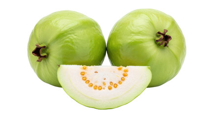 Isolated Guava Fruit Collection
