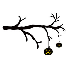 Halloween Tree Pumpkin Decoration